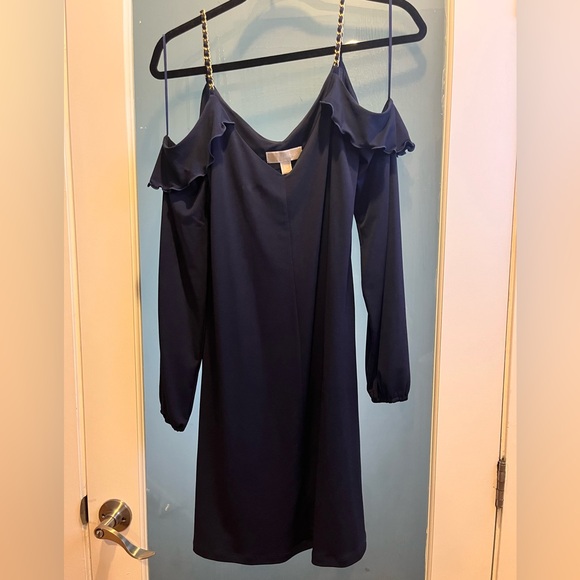 MICHAEL Michael Kors Dresses & Skirts - MICHAEL Michael Kors Navy Long Sleeve Dress